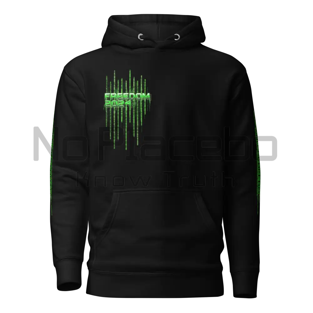 Men’s(&Women’s) Know Truth America Encoded Encryption(Back) Hoodie