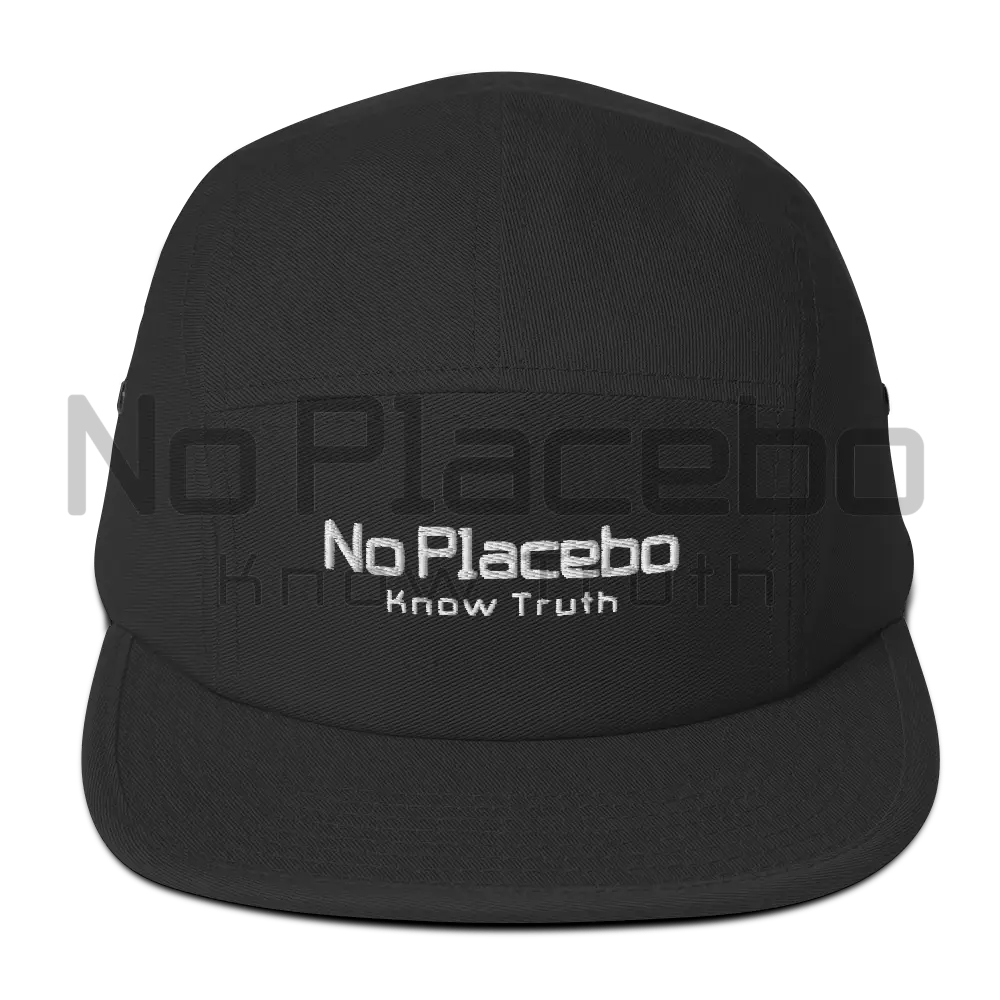 No Placebo Know Truth White Rabbit Five Panel Cap