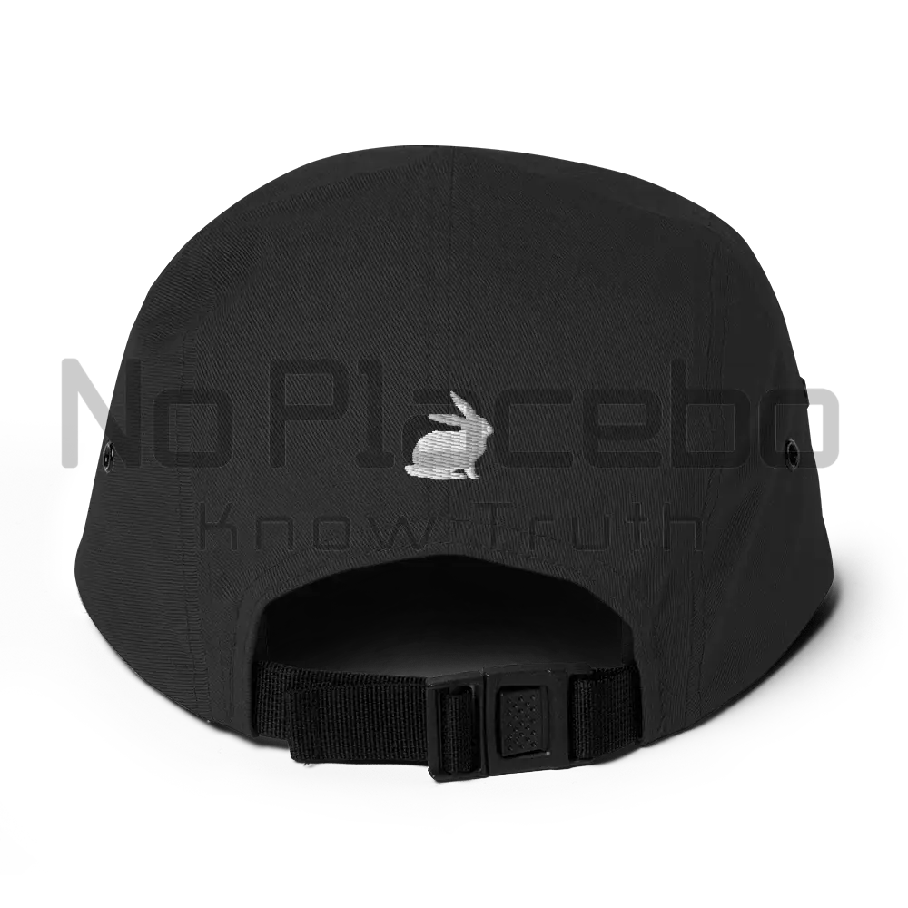 No Placebo Know Truth White Rabbit Five Panel Cap